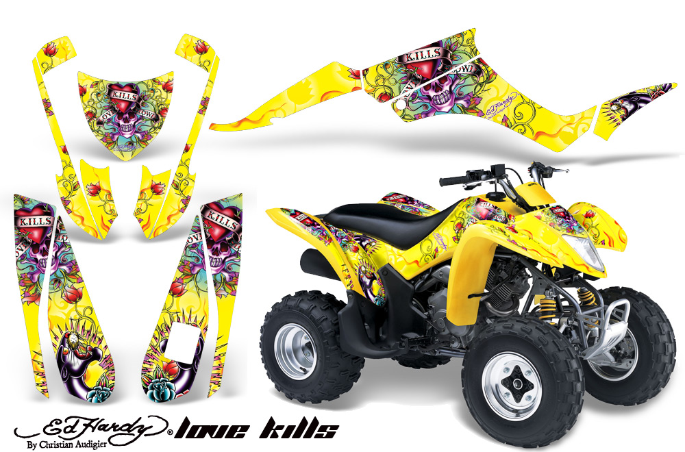 Suzuki LTZ250 Graphics Kit EH LK Y